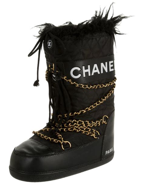 chanel moonboots|High boots .